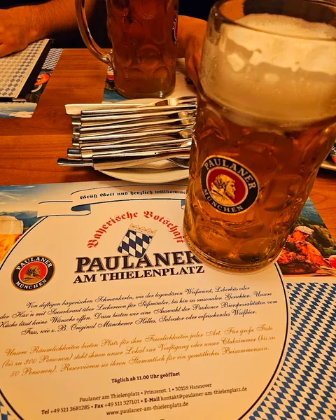 menu 1 of Paulaner am Thielenplatz