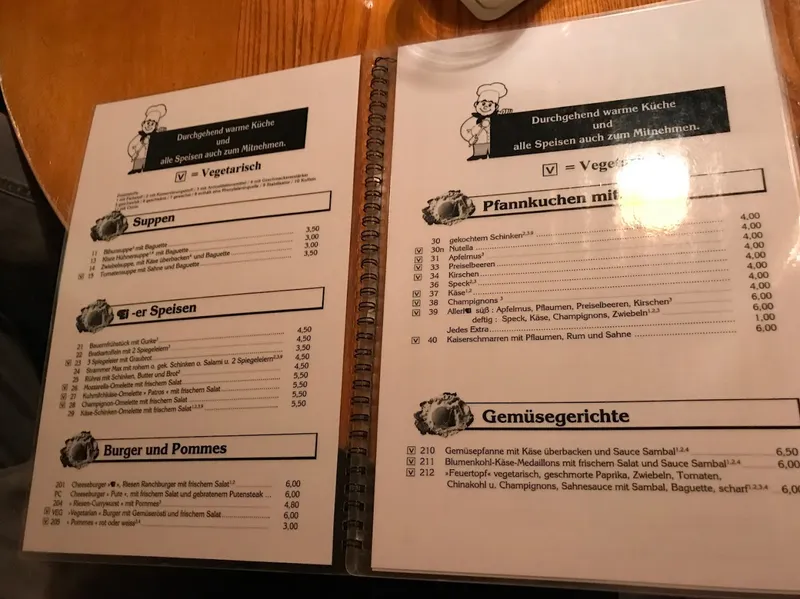 menu 0 of Das Ei