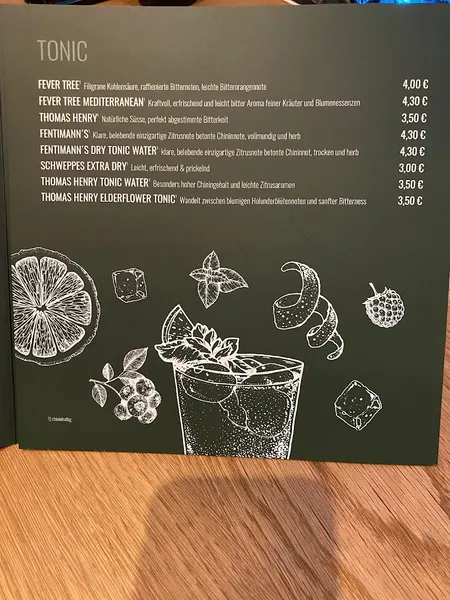 menu 1 of Curry Culum - Gin Bar Hannover & Burger Restaurant