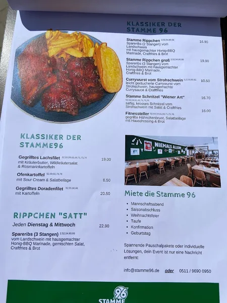menu 0 of Stamme 96