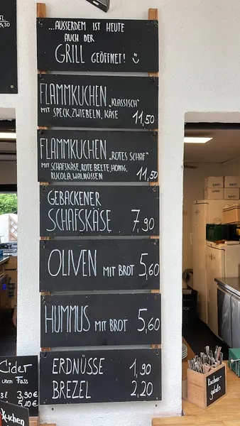 menu 1 of Biergarten Dornröschen