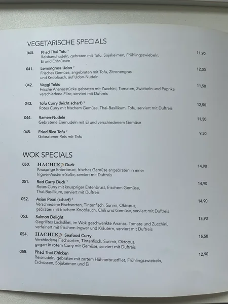 menu 0 of Hachiko Sushi Köln