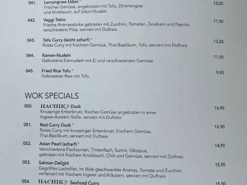 menu 0 of Hachiko Sushi Köln