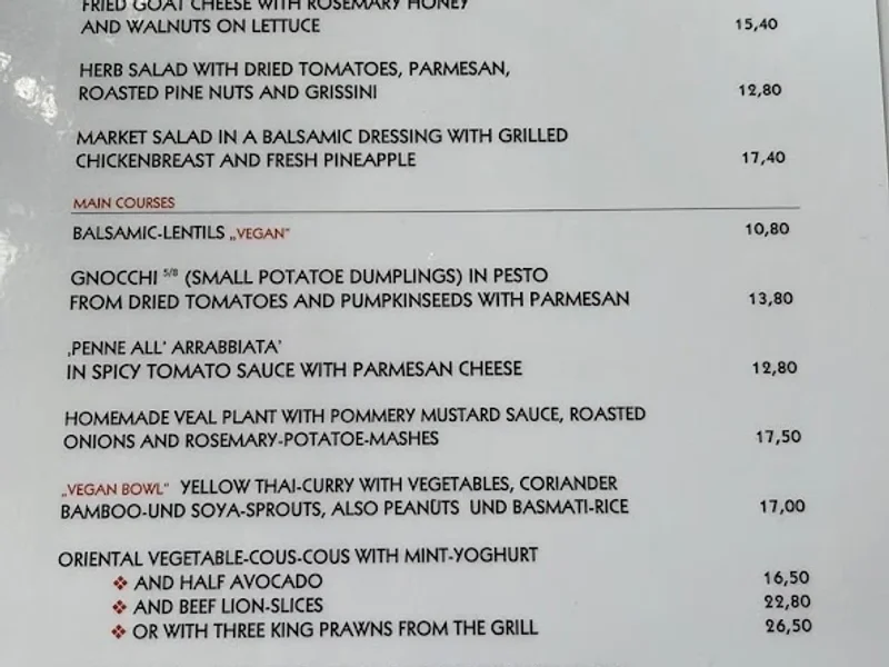 menu 0 of Cafe Glockenspiel GmbH