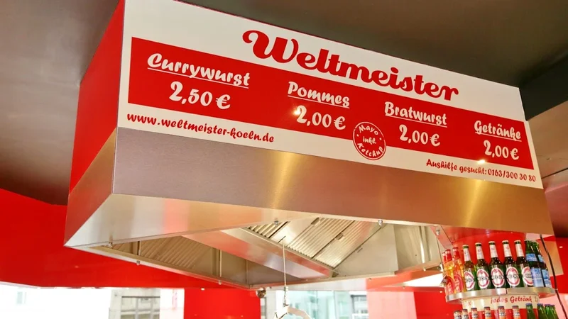 menu 1 of Weltmeister - Currywurst & Pommes
