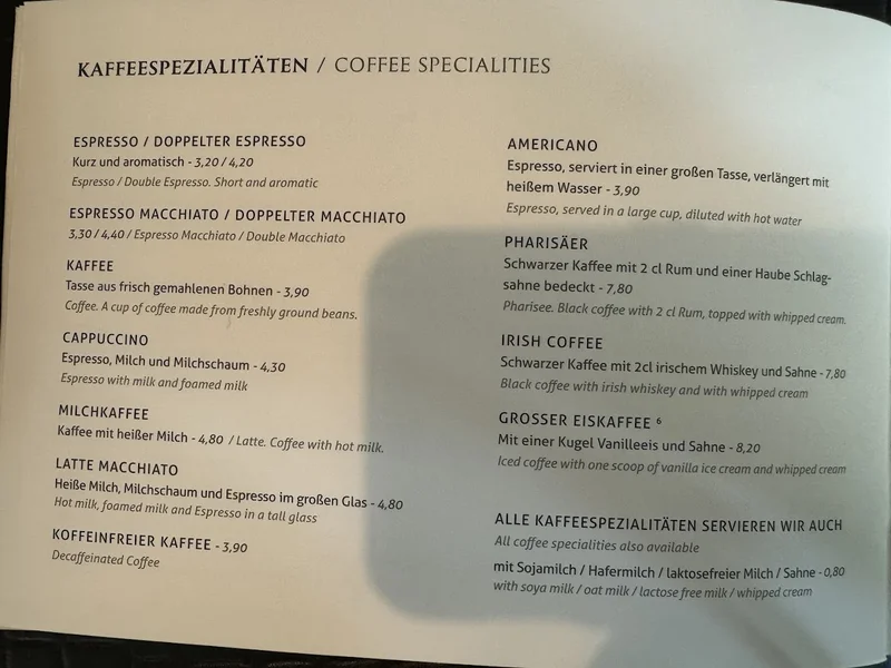 menu 2 of Funkhaus Cafe-Bar-Restaurant