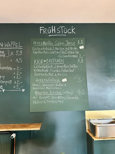 menu 0 of Gartensalon/KuchenKiosk - München