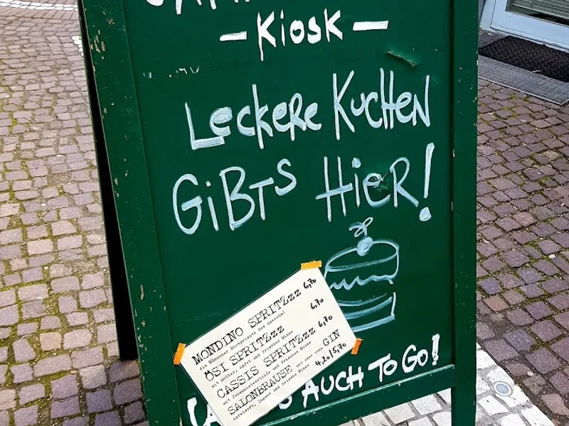 menu 1 of Gartensalon/KuchenKiosk - München