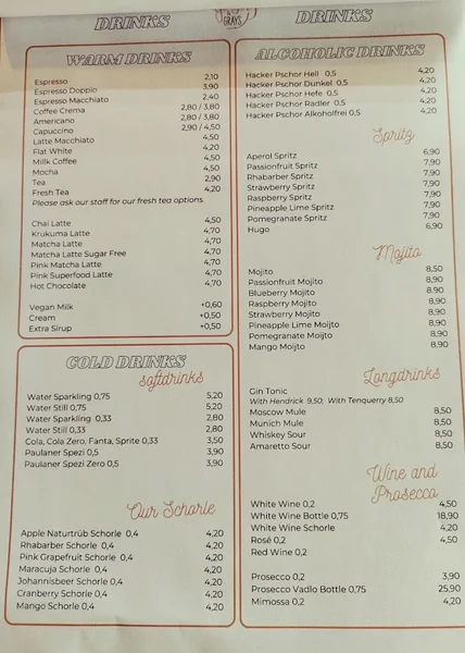 menu 0 of Ginger and Gray's - Maxvorstadt | Brunch | Cake | Coffee