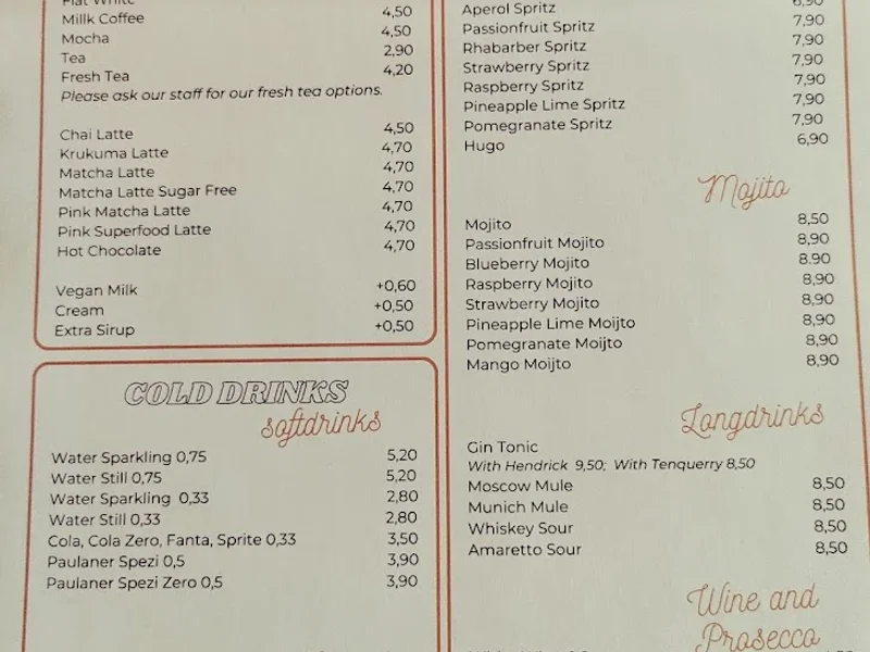 menu 0 of Ginger and Gray's - Maxvorstadt | Brunch | Cake | Coffee