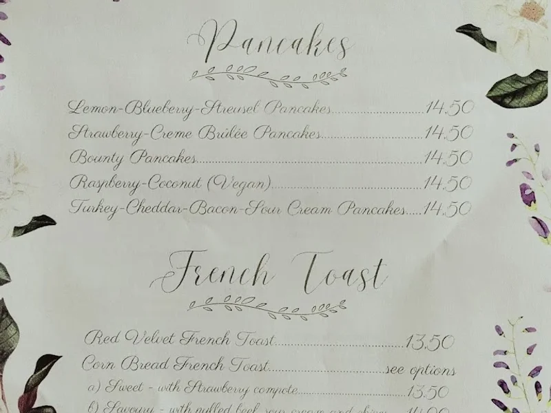 menu 2 of Ginger and Gray's - Maxvorstadt | Brunch | Cake | Coffee