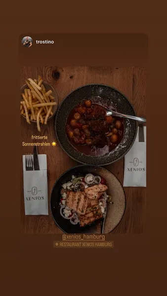 menu 1 of Xenios bei Themi