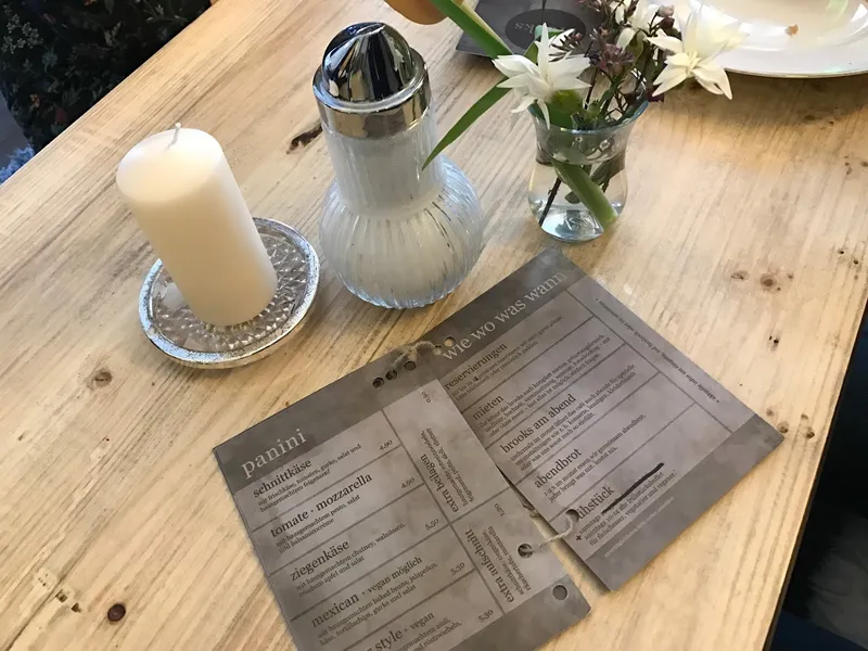 menu 2 of café brooks