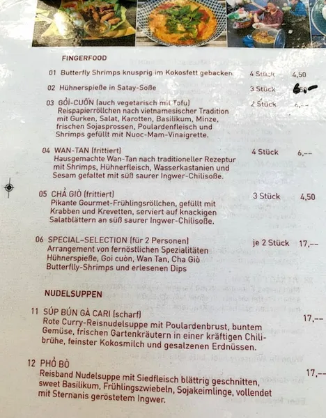 menu 0 of Noodle 1 Dining