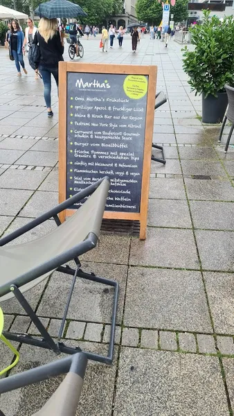 menu 0 of Martha's