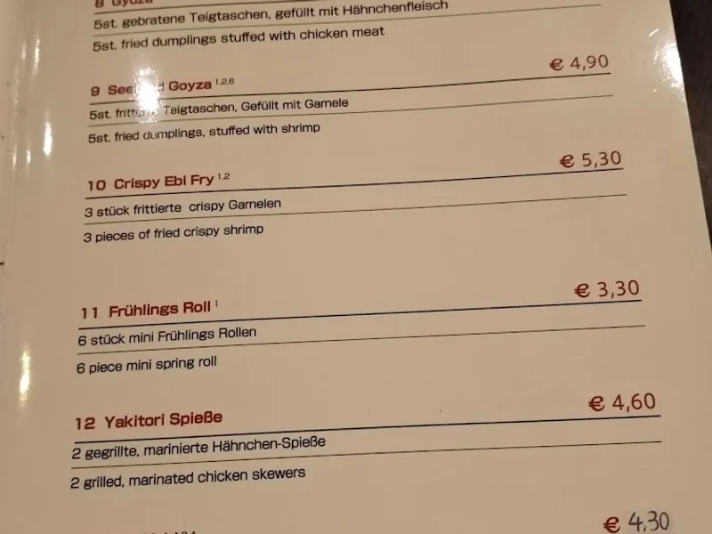 menu 1 of Daimyo - Ramen & Fitnes Sushi Restaurant