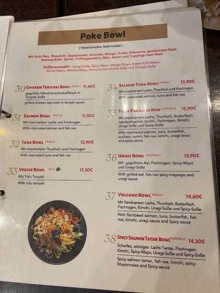 menu 2 of Daimyo - Ramen & Fitnes Sushi Restaurant