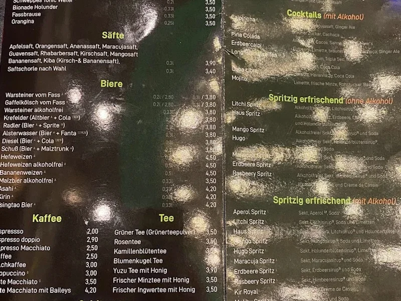 menu 1 of Mikado Sushi & More Köln