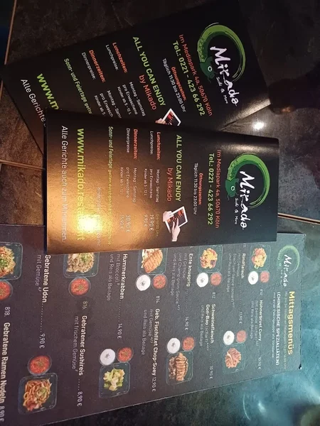 menu 2 of Mikado Sushi & More Köln