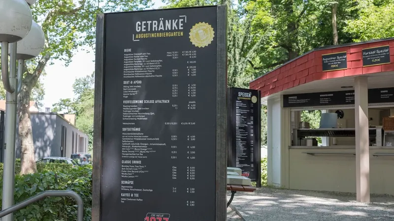 menu 1 of Augustiner Biergarten & Eventlocation Stuttgart