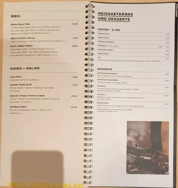 menu 2 of Food Lounge Bergedorf