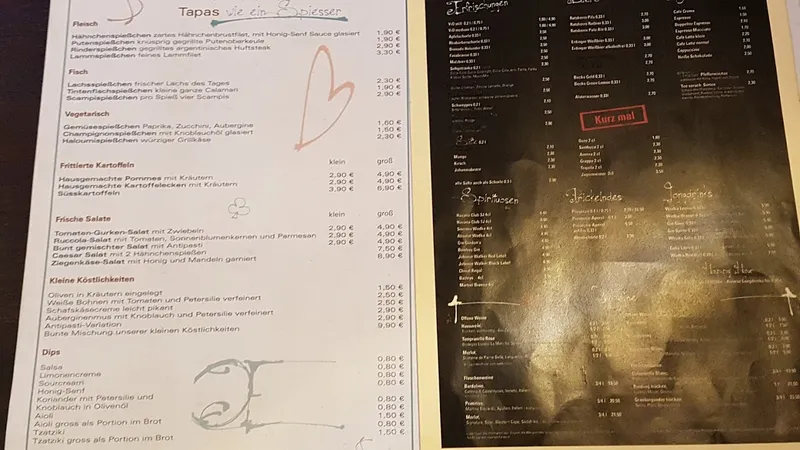 menu 2 of Spiesserei