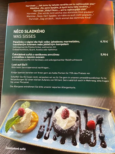 menu 1 of Hurvinek