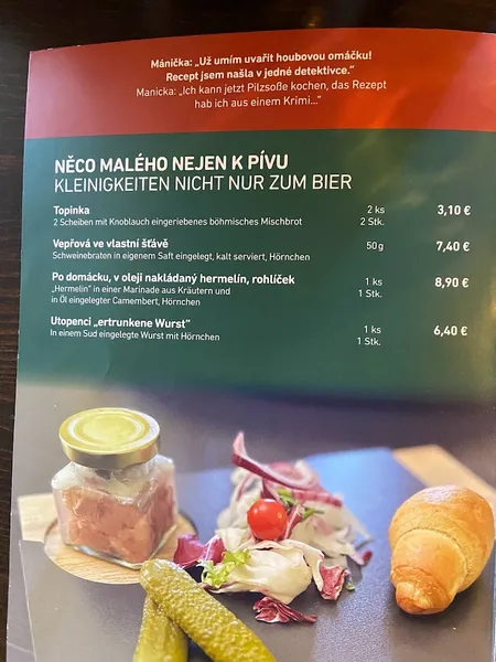 menu 2 of Hurvinek