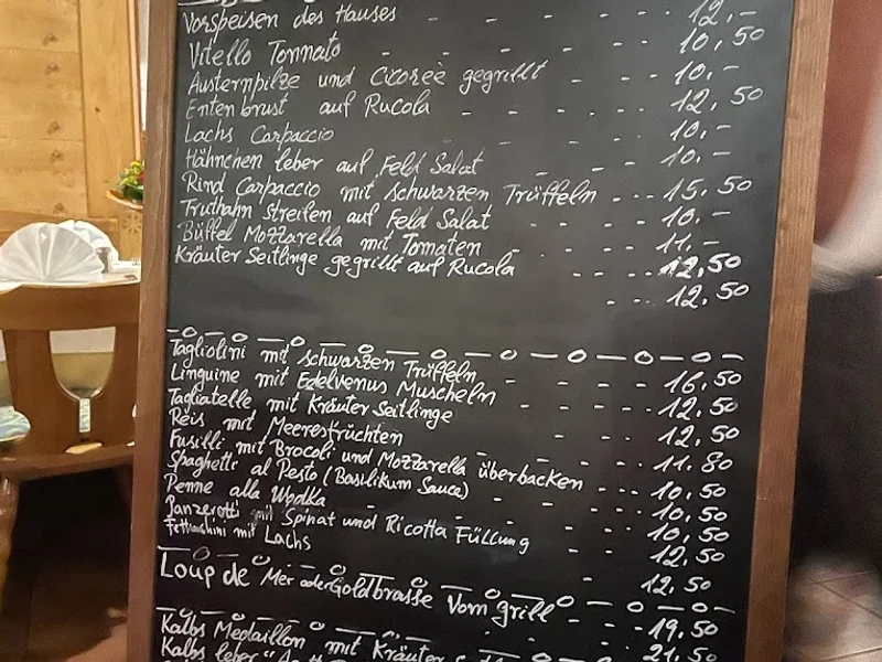 menu 0 of Trattoria Tiberio