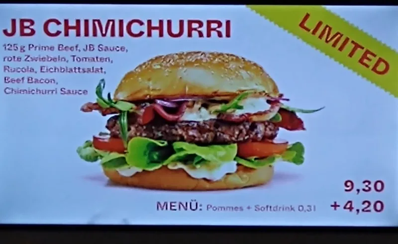 menu 2 of Jim Block Langenhorn