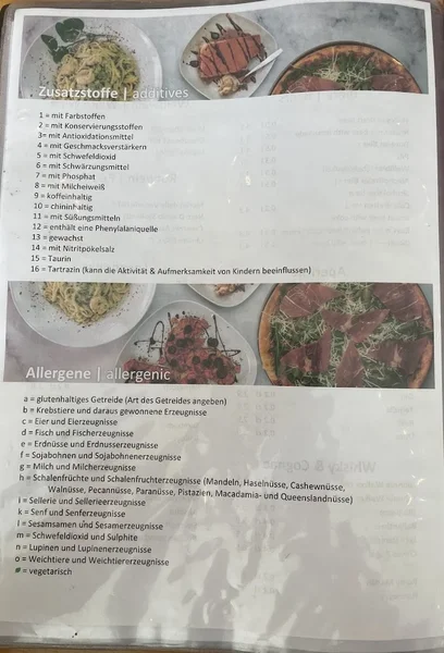 menu 2 of Pasto München