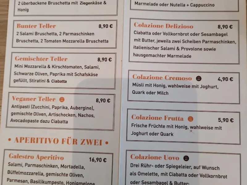 menu 0 of Galestro Köln-Rodenkirchen