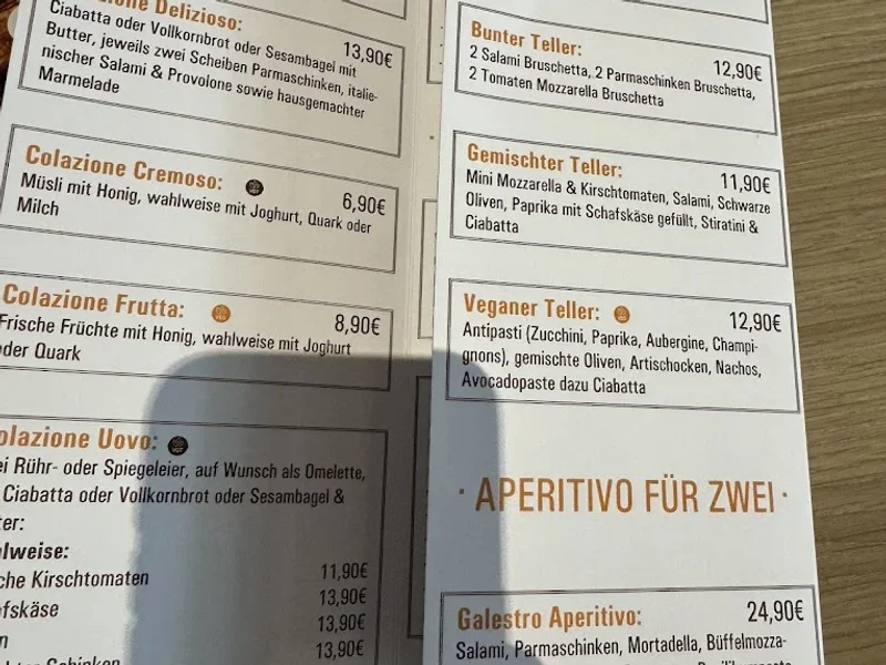menu 2 of Galestro Köln-Rodenkirchen