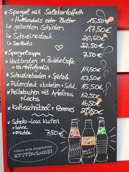 menu 0 of Bootshaus Alte Liebe