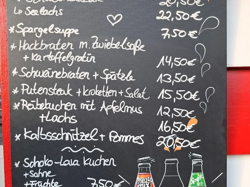 menu 0 of Bootshaus Alte Liebe
