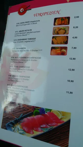 menu 2 of Oishi Sushi Restaurant - Stuttgart
