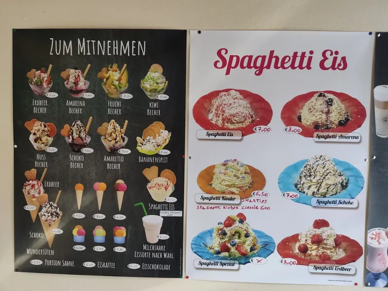 menu 0 of Robertoˋs Eis - das besondere Eiscafe für Mensch und Hund