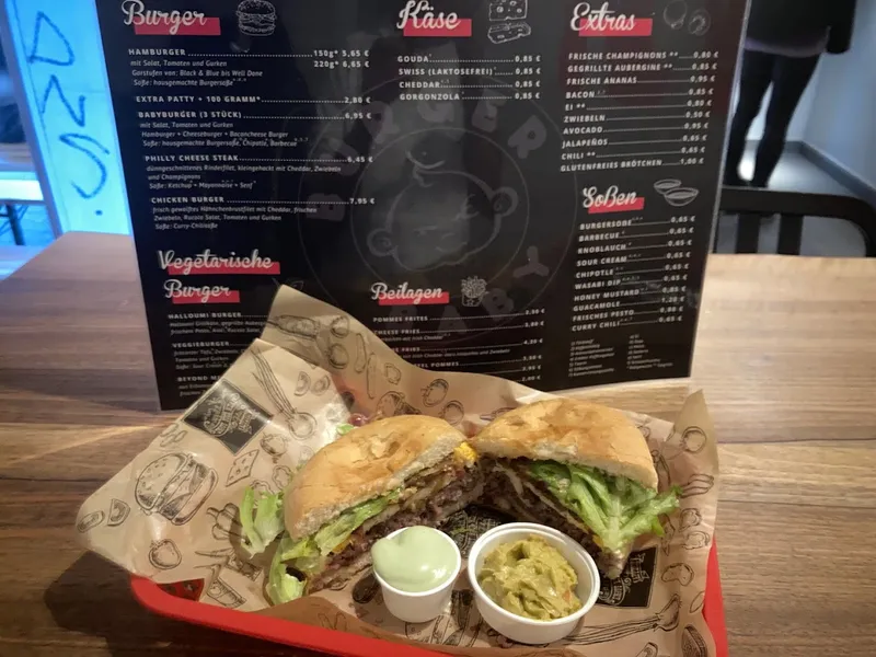 menu 2 of Burger Baby
