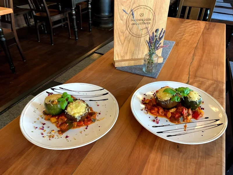 menu 1 of Haidhauser Augustiner