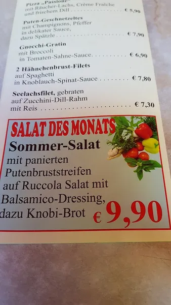 menu 1 of Restaurant Café Oktober