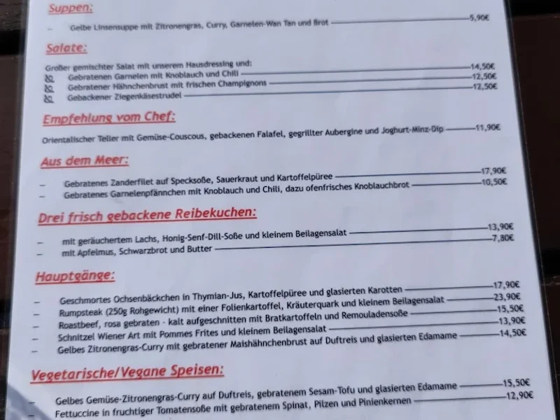 menu 1 of RheinLust Köln