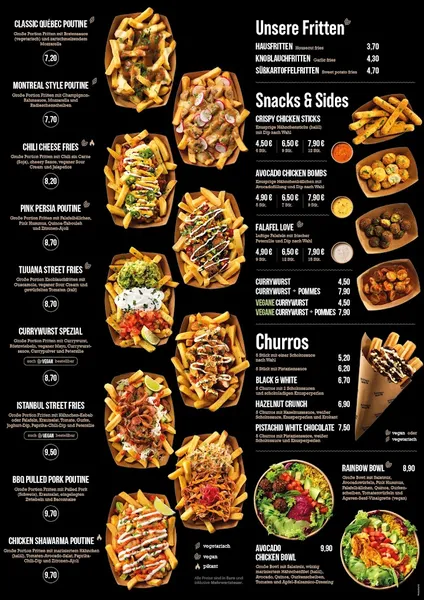 menu 0 of Frittenwerk Hannover Karmarschstraße