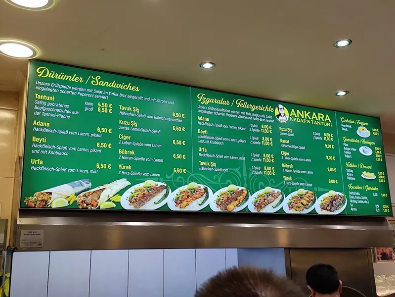 menu 1 of Ankara Kebap Tantuni