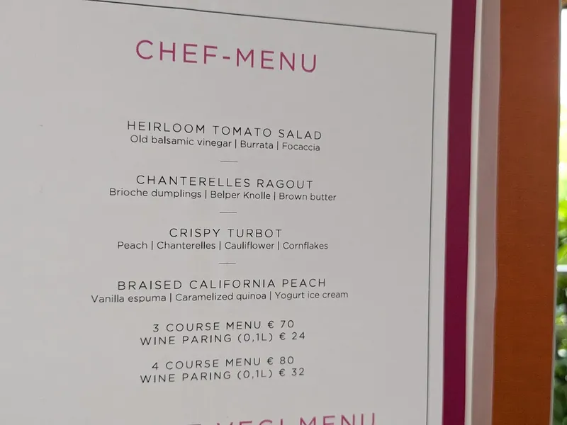 menu 1 of Holbein’s Café Restaurant