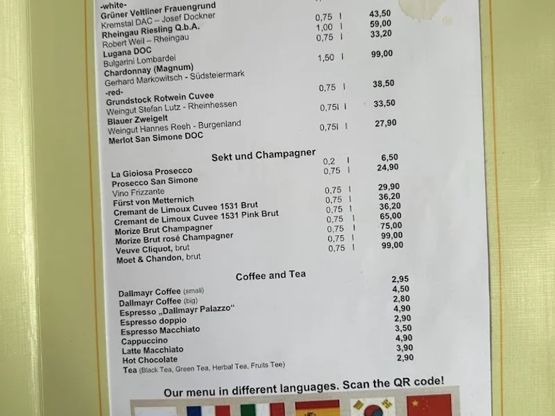 menu 2 of Augustiner-Keller