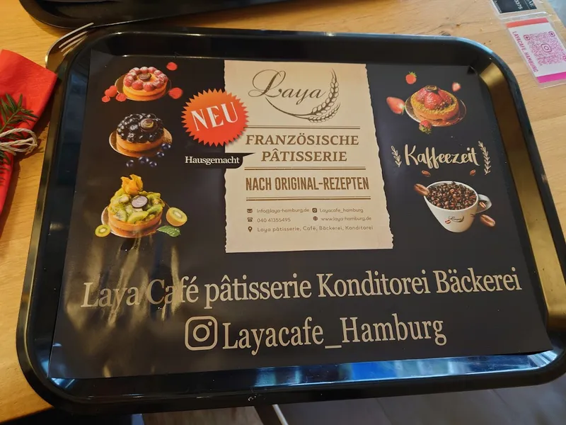 menu 2 of Laya Café Pâtisserie Konditorei Bäckerei HH