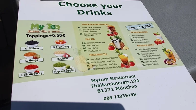 menu 0 of Mytom - Sushi & Asiatisch