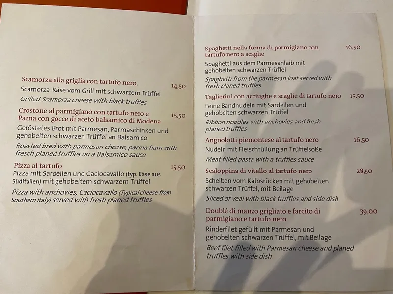 menu 0 of Valle
