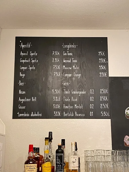 menu 1 of pavesi Caffé