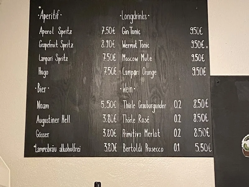 menu 1 of pavesi Caffé